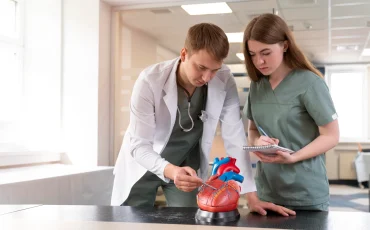 medicine student doing their practice hospital