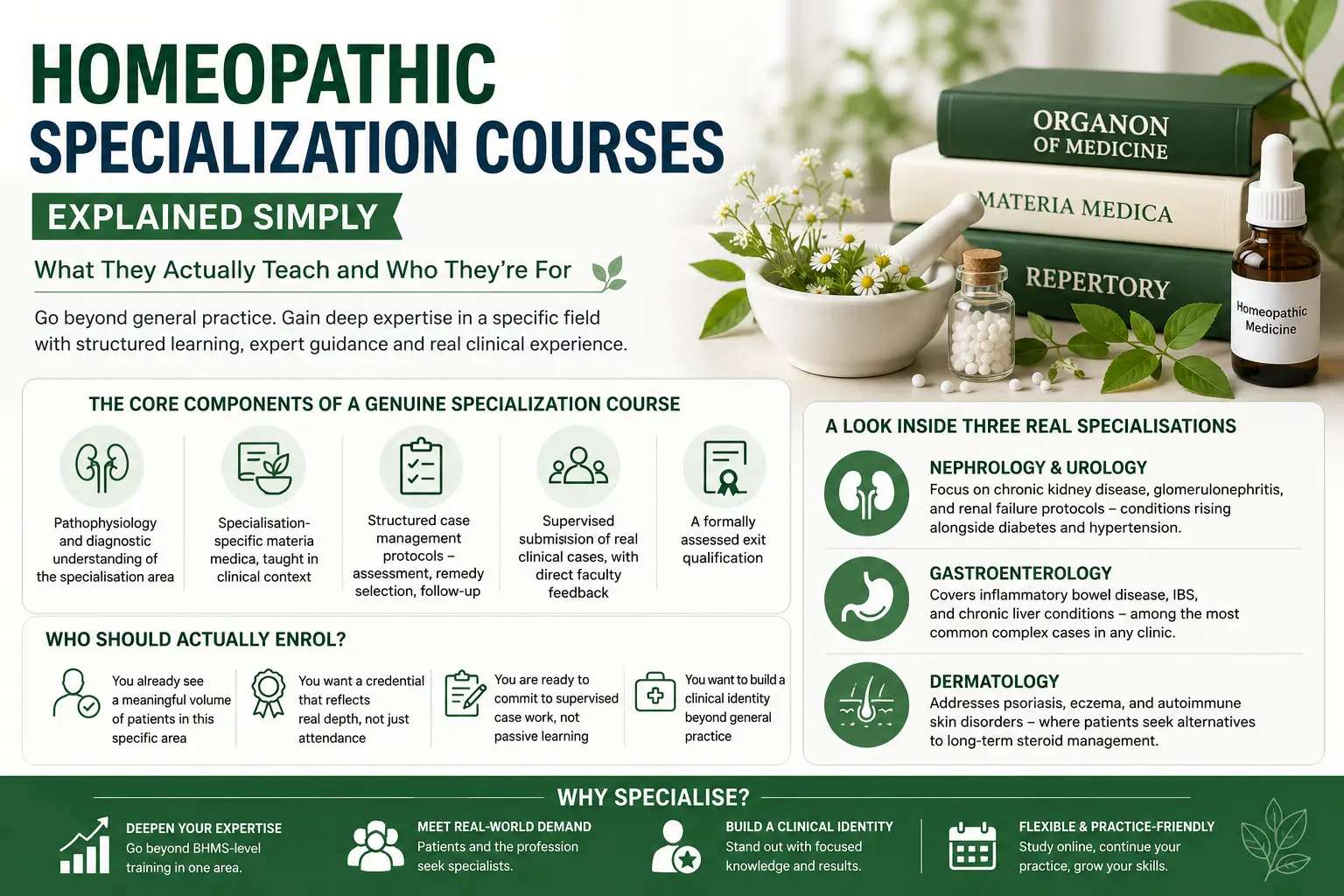 Homeopathic Specialization Courses