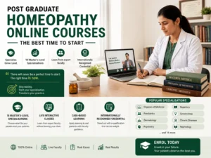 Post Graduate Homeopathy Online Courses